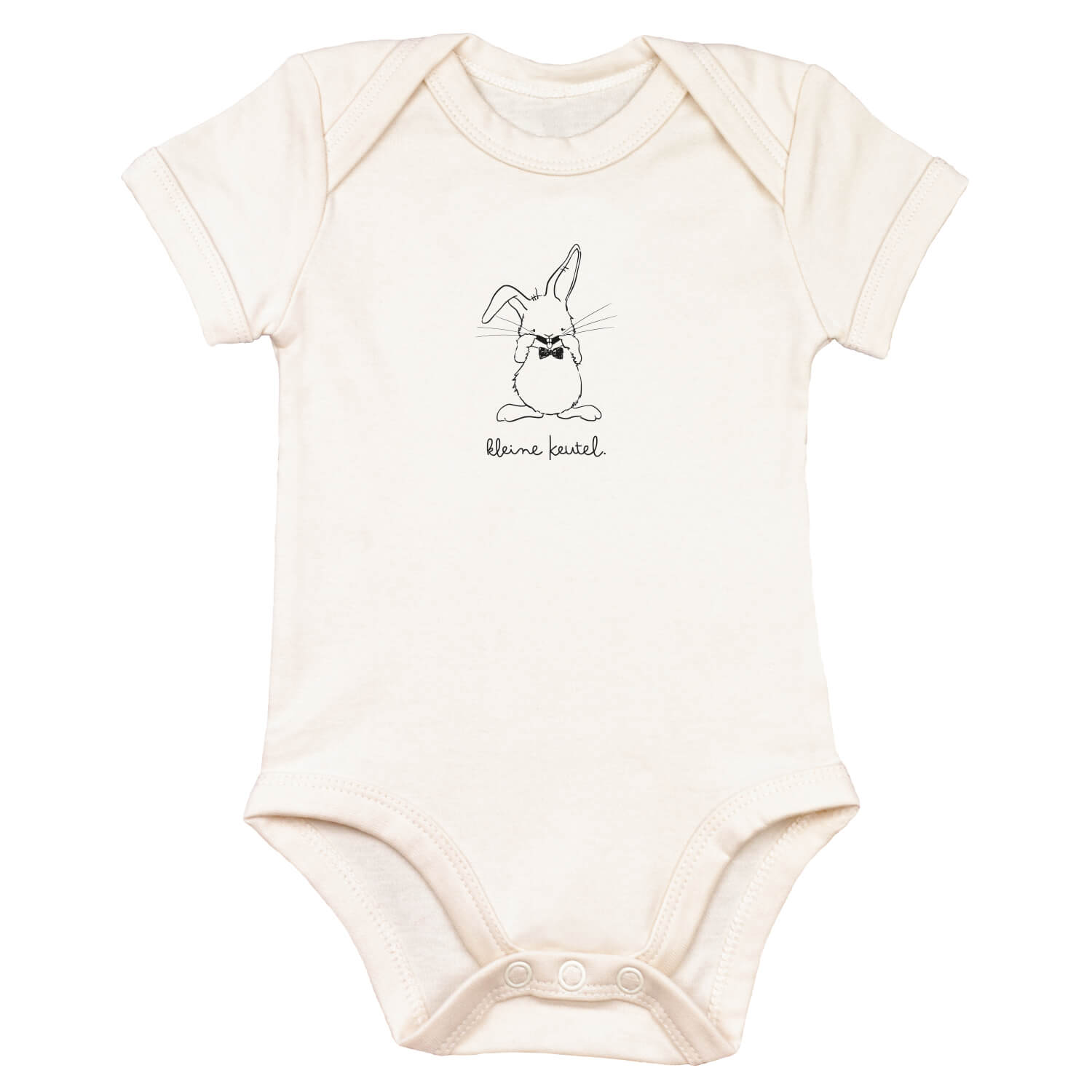 Romper korte mouw 'Kleine Keutel' - black pure