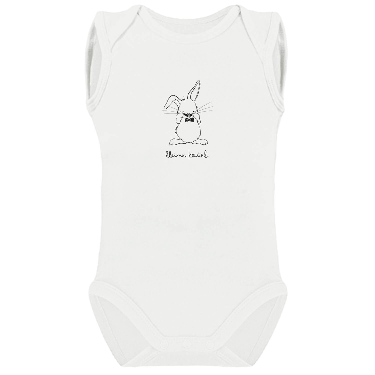 Romper mouwloos 'Kleine Keutel' - black pure