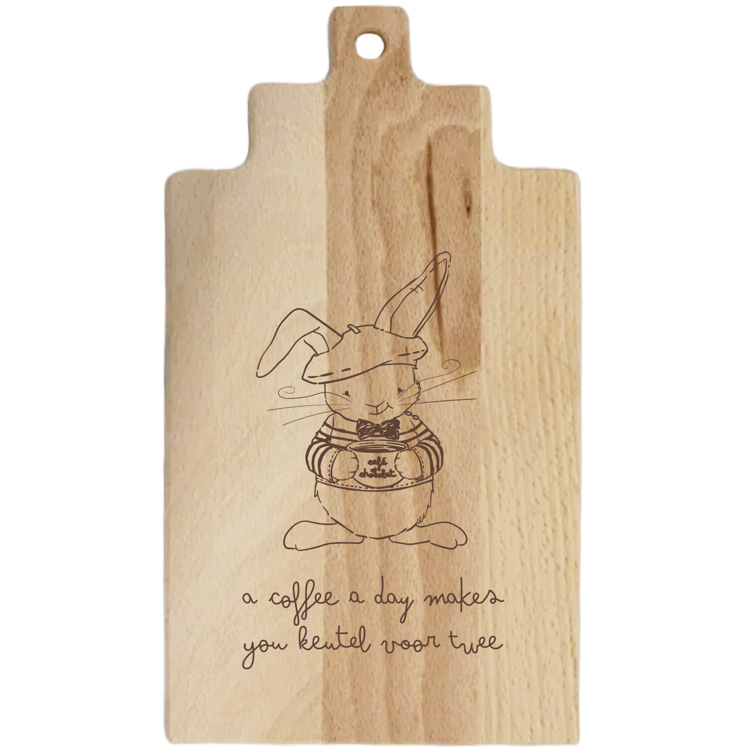 Serveerplank A Coffee A Day...