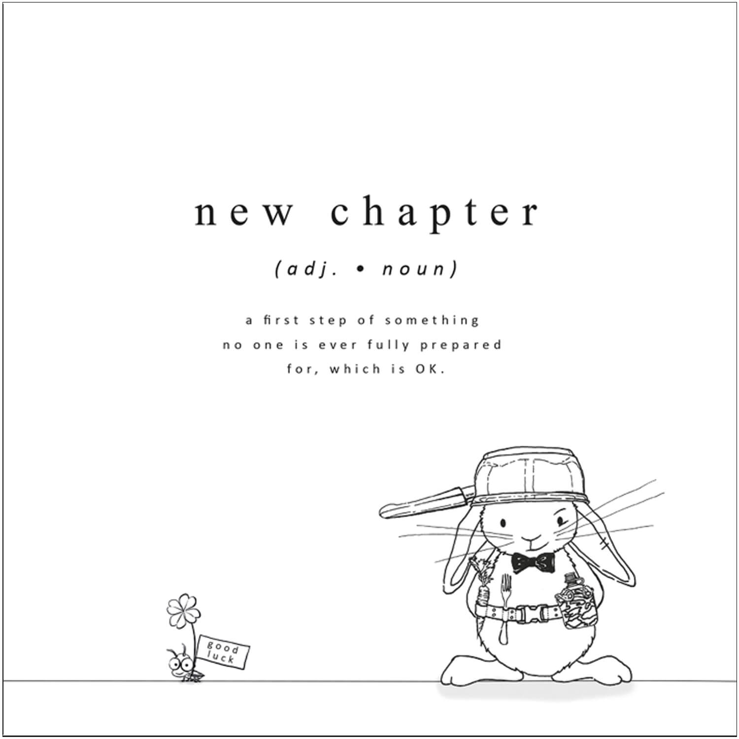 Kaart 'New Chapter'